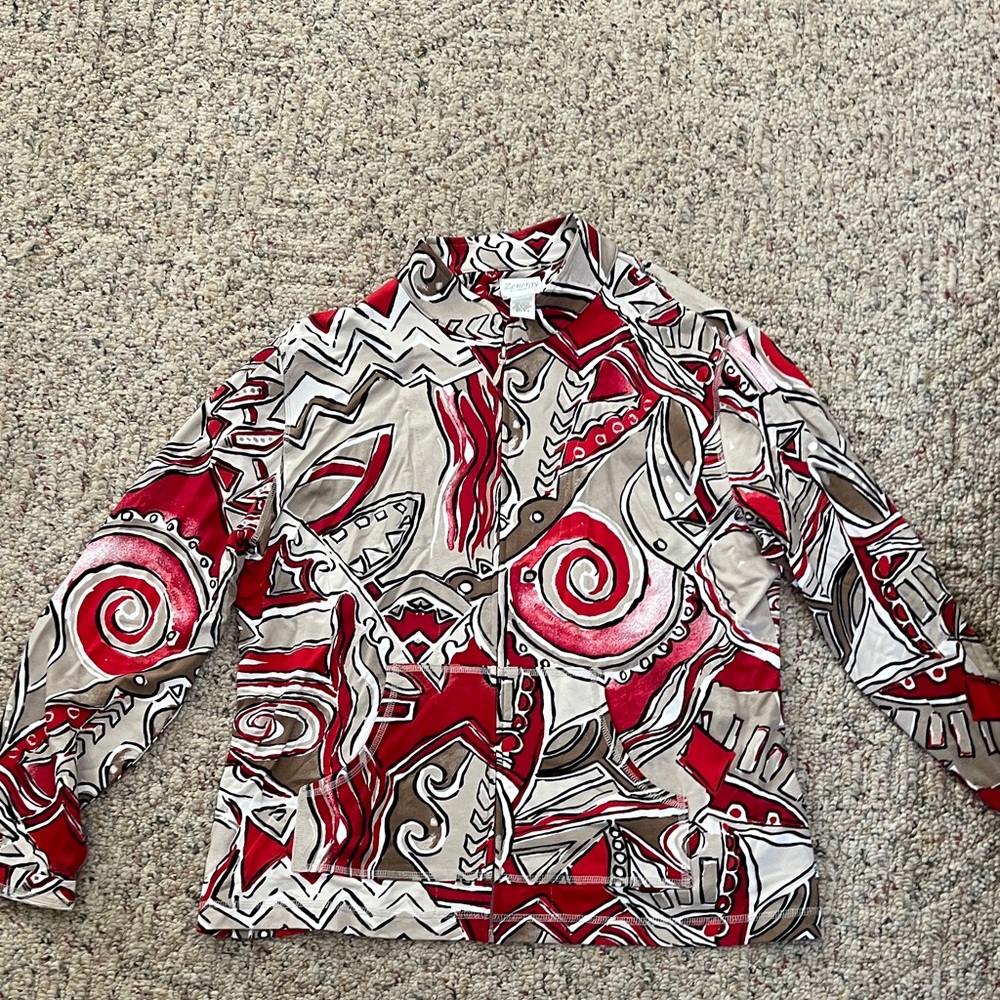 Zenergy by Chico’s jersey knit jacket